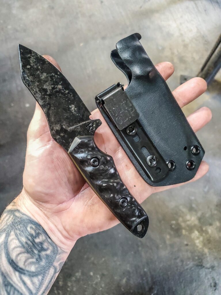 80crv2 in Granite finish and carbon fiber 🤙