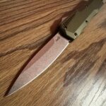 NKD Kershaw Livewire in OD w/ Stonewash. Microtech in trouble here?