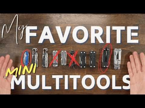I made a video comparing 10 mini / compact multitools (SAK, Leatherman, Gerber, Nextool, SOG)