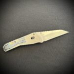 I decided to re-blade this new knife that I made as the first blade that I made for it was a bit impractical and delicate…