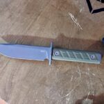 Made my own sheath for my ZT 0006 fixed blade