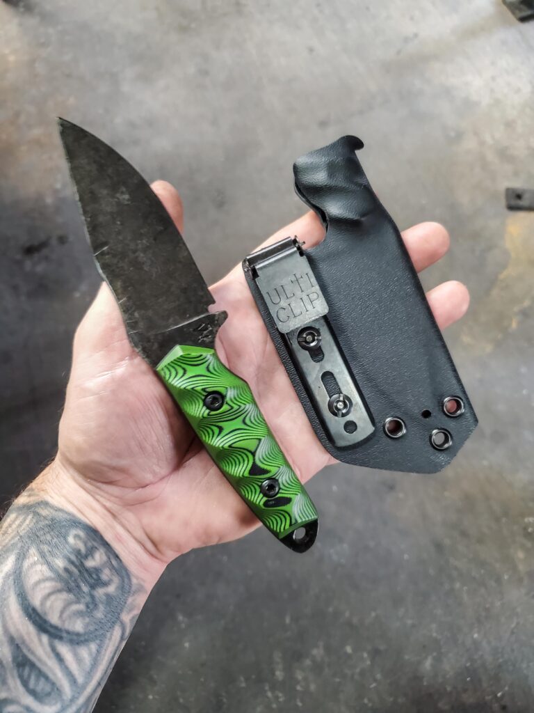 80crv2 acid washed and toxic green G10 🤙