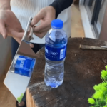 How sharp this blade is.