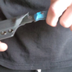 Are these 2 things normal on a fixed blade?