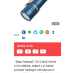 TS10 Max live now, Buck or linear driver??