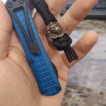 Been using this bby for the past 2 weeks as EDC. An amazing little fella. Manticore S, full serrations in DLC and magnacut.