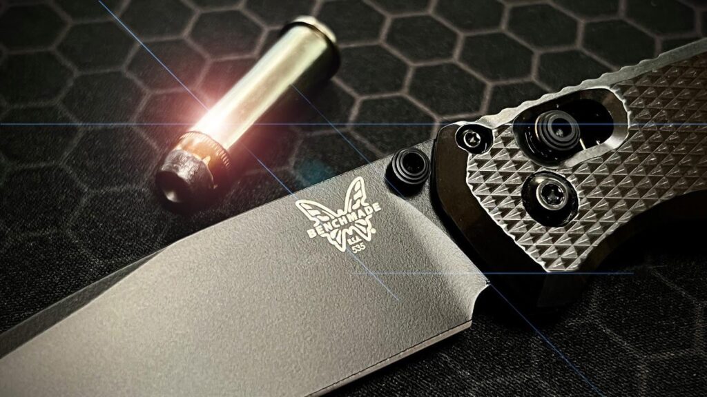 Bullet with Butterfly Wings - Benchmade AWT Shadow Chrome Bugout