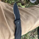 Gotta love Kershaw blade replacement warranty. This knife was made in 2005. Just got a new blade and new bearings. It’s like new