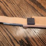 Modding the leather sheath for the WESN Bornas