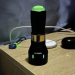 Thor 2 with forward clicky switch(22mm Convoy L6/L7) and gitd switch boot. Feels way better than the original wobble metal switch