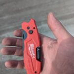 A local supplier was having a sale on Milwaukee tools today and I finally got myself a fastback. Turns out, it's sharp.