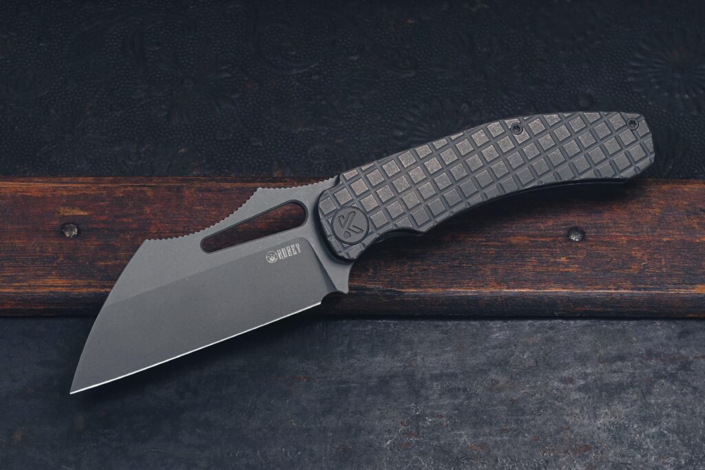 The new Kubey Sylow with frag Ti frame lock.