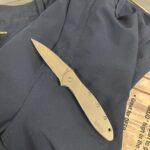 Well after years of the Kershaw scallion being my EDC it finally fell overboard at work(offshore charter boat mate) I decided to go with the Kershaw leek and  I absolutely love the feel in my hand, pocket, or waistband. Deploys extremely smooth and brains  giant Tunas no problem  .10/10