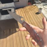 Spyderco Police 4, K390, Ironwood scales