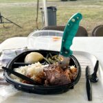 CDCR prisoners cooked my dinner a little too tough. Spyderco to the rescue!