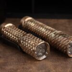 Hanko Machine Works 18350 Full Tesseract & 18650 Full Proto in mokume
