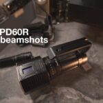 video of Fenix LR60R beamshots and demo + comparison to Manker MK38 and Acebeam X75 in rainy conditions