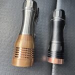 KR1 ti cu w/sft40 and KR4 black/cu bezel and tail switch equipped with rosy bin 4000k 351a/351RD 6500k dual channel!