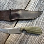 CRKT Katana with Flytanium scales, plus the sheath I made for it