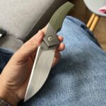 New knife day! Grailer 4, design by Michel Timmerman