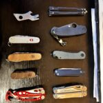 my humble bladed collection of an eu college student