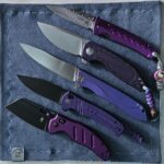 Some violet knives