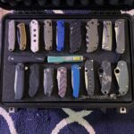 About 2/3 of my collection, that have been carried atleast once...