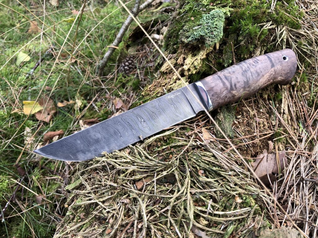 Nazarov Knives Damascus Knife.