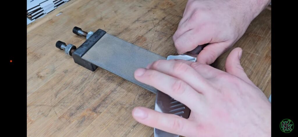 Sharpening premium knives