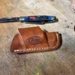 Cleaning a Case pocketknife with verdigris