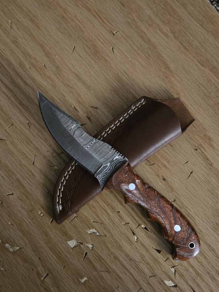 1095 and 15n20 Damascus by Grizzly Blades