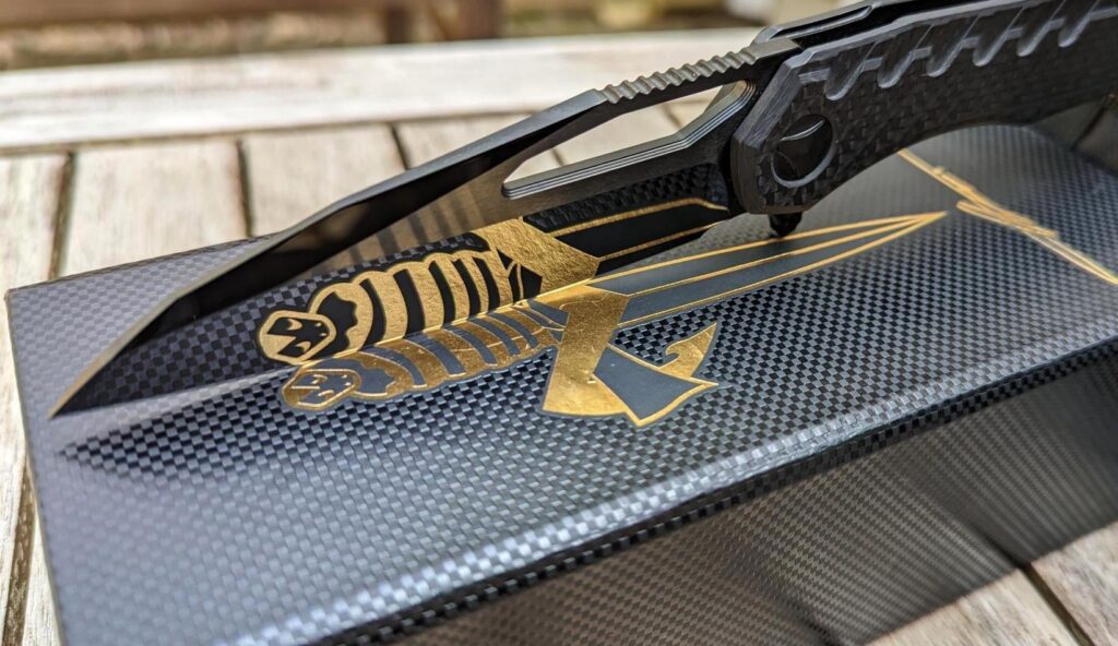 Marfione Sigil-R w/ mirror polished DLC blade