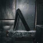 Ocaso Solstice Black Titanium Straight Blade