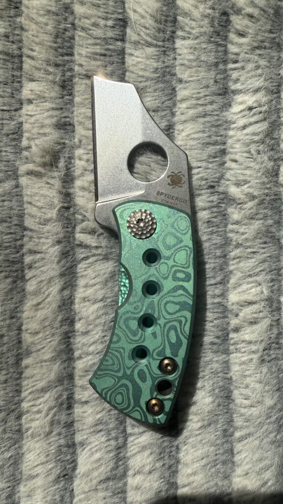 Spyderco McBee Titanium Framelock