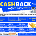 AE 20% off code with cashback | US exclusive