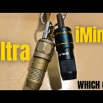 Olight iMini2 vs iUltra: Keychain EDC Battle!