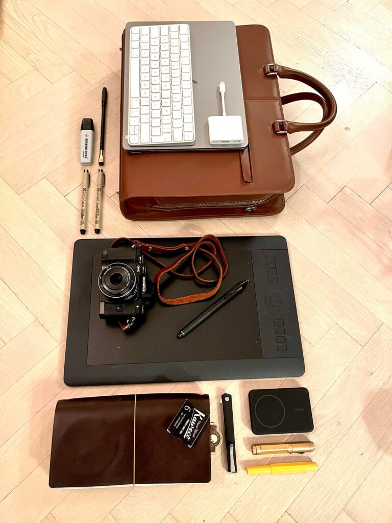 make some assumptions based on my work bag