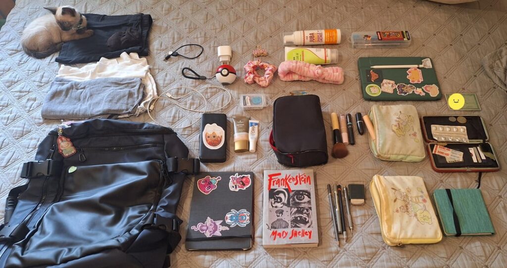 Bag for a weekend trip