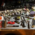 My morning get-ready station