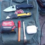 Work carry (on person)