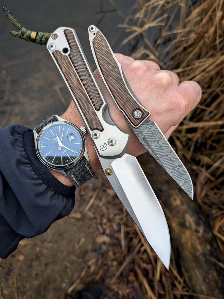 Saturday carry - CRK Sebenza and Manndi Striped Platan