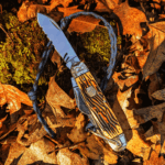 Scout knife with custom serrations (RR2371)