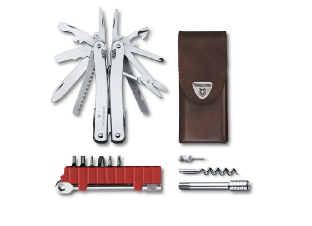 Victorinox Swiss Tool Spirit X Plus Ratchet Set And Leather Case - INSANE sale price!