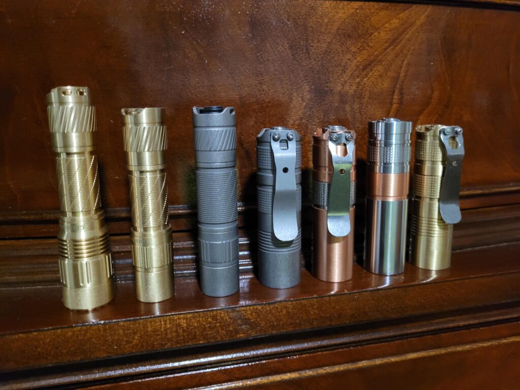 My favorite Convoy flashlights