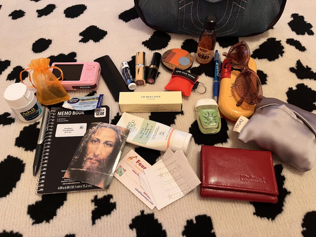 What do the contents of my purse reveal about me?