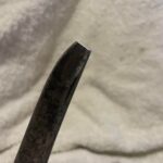 Does anyone know if there's a way to re-point it? I'm currently trying to sharpen it with a sharpening stone, but I don't want to waste time.