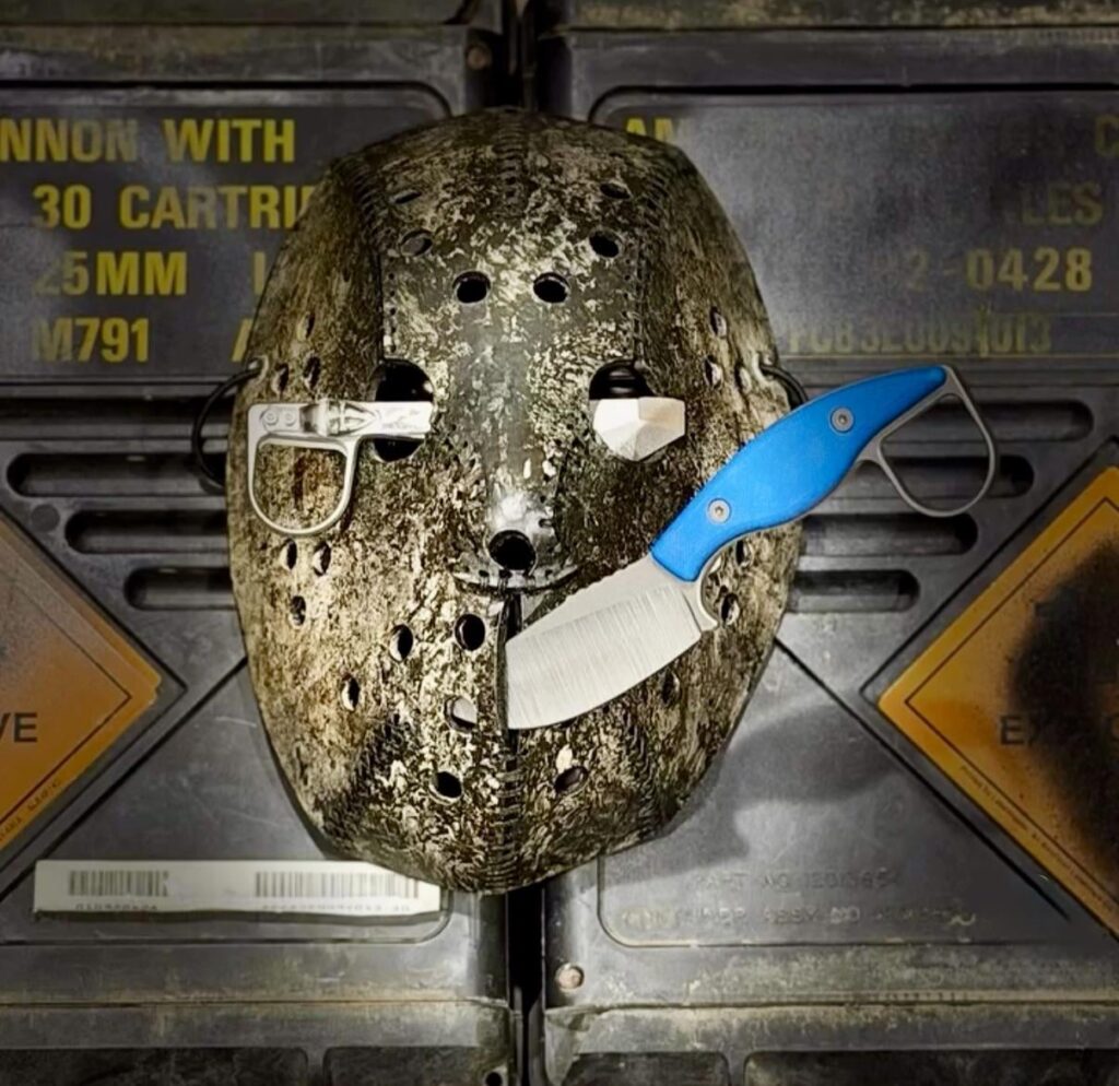 @phoenixtoolworks “Impact”, Impacted, Impacting - “Impale”, Impaled, Impaling all good! #phoenixtoolworks #phoenixtoolworksimpact #phoenixtoolworksimpale #ankuraknifeco #ankuraknifecoleatherwork #steelflameunderground #steelflamecrusader