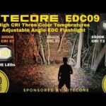 Nitecore EDC09 - Versatile EDC Flashlight with Rotating Head & Selectabl...