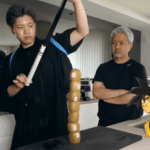 What is the sharpness of a katana?