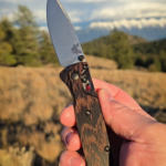 Wenge wood scales on the Benchmade Bugout 535!